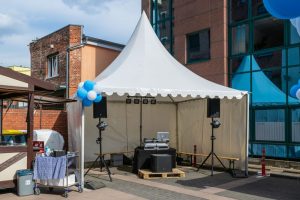 DJ Technik beim Firmen Oktoberfest in Berlin