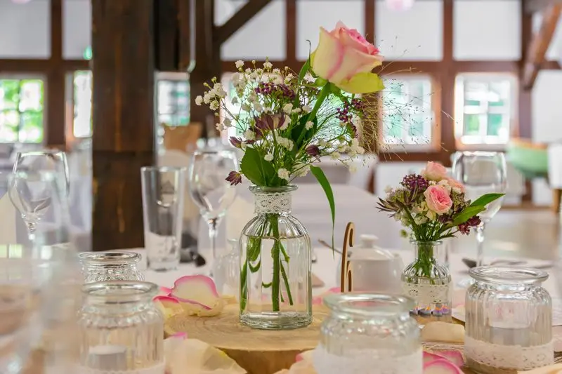 DJ Bad Belzig Hochzeit & Event Christian Libor - Springbachmühle - Tischdekoration