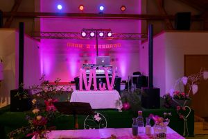 DJ Barnim Hochzeit - Festscheune Buckow - Technik