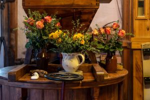 DJ Uckermark Hochzeit Christian Libor - Wassermühle - Blumen
